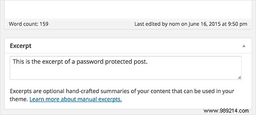 How to Display Excerpts from Password-Protected Posts in WordPress