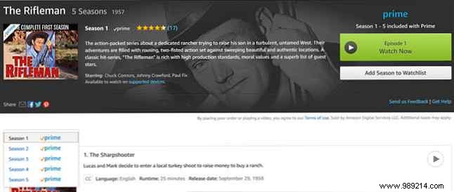 14 Timeless Classic TV Shows to Stream on Amazon Prime Video