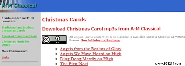 13 Trusted Legal Websites for Free Christmas Music Downloads: Songs, Albums & Sheet Music