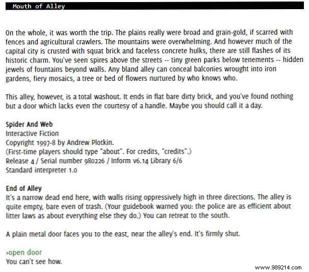5 Classic Text-Based Adventures You Can Play Free in Your Browser