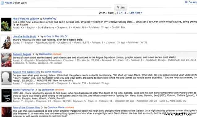 6 Best Websites to Discover Star Wars Fan Fiction Online