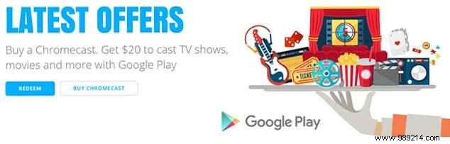 Claim $20 Google Play Credit with Your $35 Chromecast Purchase – Act Now