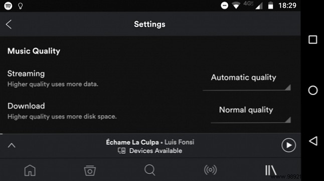 Spotify Data Usage: How Much Mobile Data Per Hour by Quality Setting