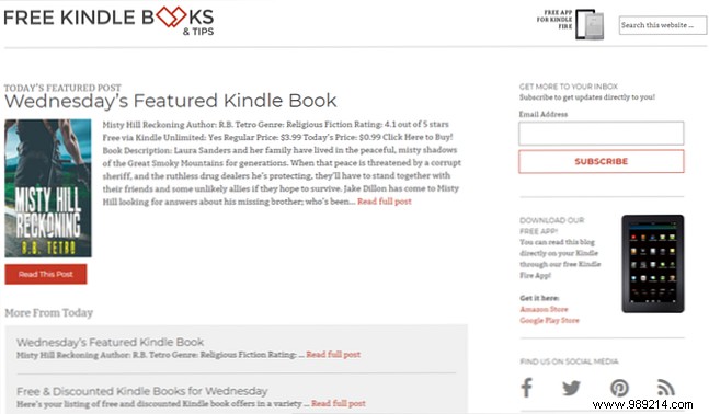 10 Best Websites for Unlimited Free Kindle Books