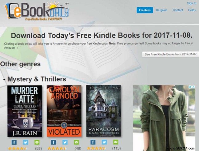 10 Best Websites for Unlimited Free Kindle Books