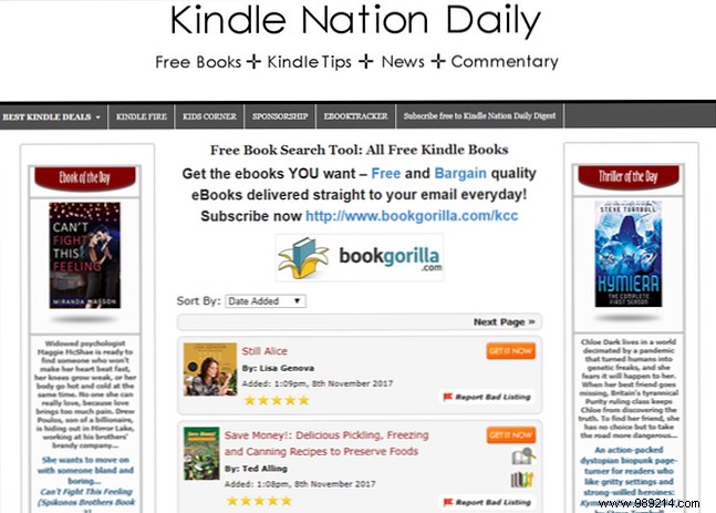 10 Best Websites for Unlimited Free Kindle Books
