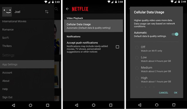 How to Prevent Netflix from Draining Your Mobile Data and Causing Surprise Bills