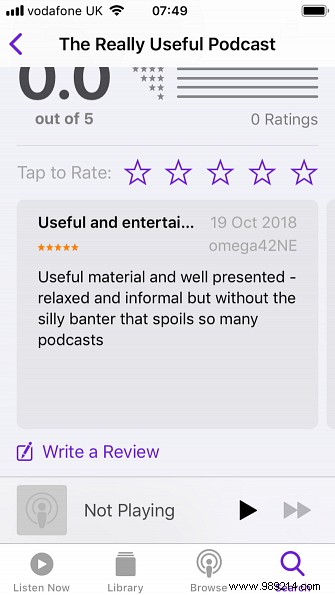 How to Leave Podcast Reviews on Apple Podcasts (iTunes) and Why It Boosts Creators