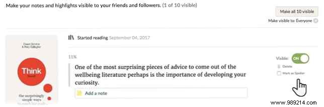 How to Easily Share Kindle Notes and Highlights with Friends on Goodreads