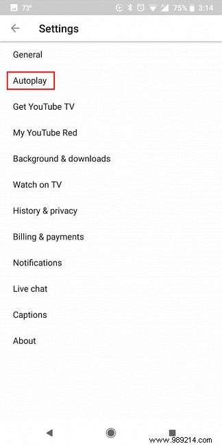How to Disable Autoplay Videos on YouTube s Android App Home Feed