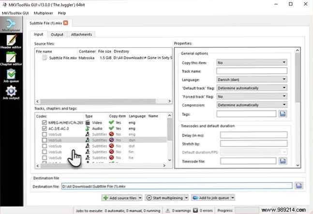 How to Effortlessly Remove Unwanted Subtitles from MKV Files Using MKVToolNix