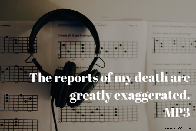 MP3 Isn t Dead: Debunking the Death of MP3 Myth and Its Real Impact on You