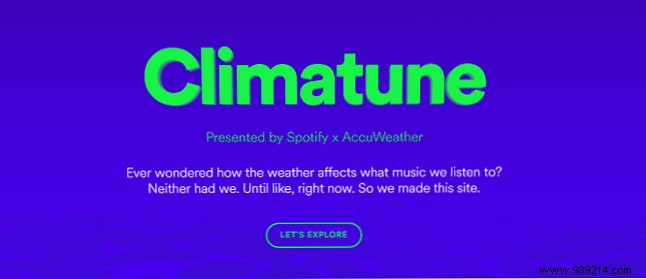 Spotify s Climatune: Weather-Matched Playlists Powered by AccuWeather