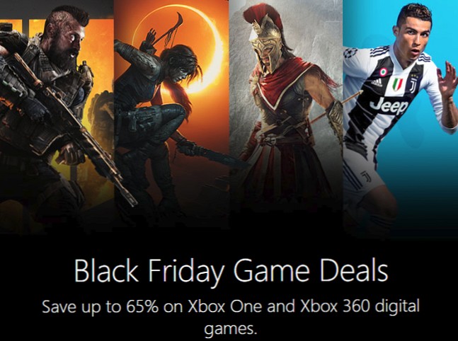 Best Xbox One Black Friday Deals: Consoles, Games, and Accessories