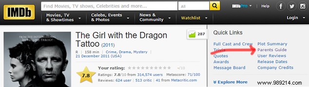 Avoid Awkward Movie Scenes with Family: Use IMDb s Parental Guide