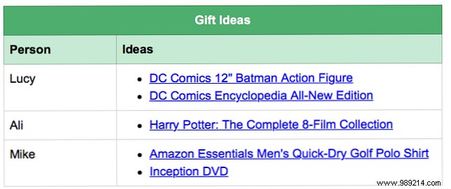 12 Practical Evernote Table Templates to Organize Your Life Seamlessly