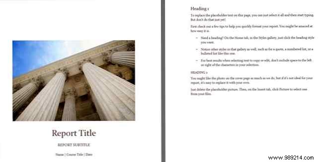 15 Professional Microsoft Word Cover Page Templates for Reports and Essays