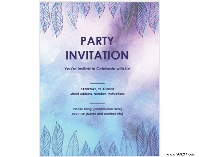 13 Free Microsoft Word Templates for Professional Event Invitations