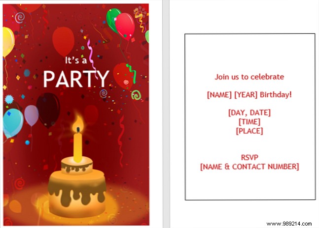 13 Free Microsoft Word Templates for Professional Event Invitations