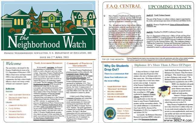 13 Free Professional Newsletter Templates: Print or Email as PDF