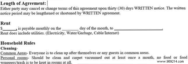 15 Essential Rental Templates for Subletting Your Home or Room