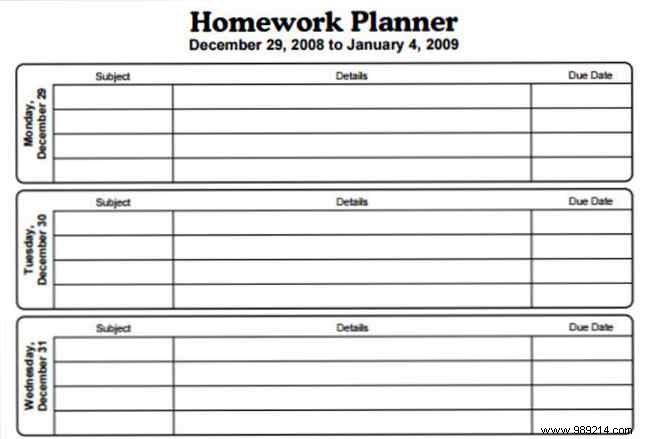 15 Essential Free Checklist, Schedule, and Planner Templates for Students