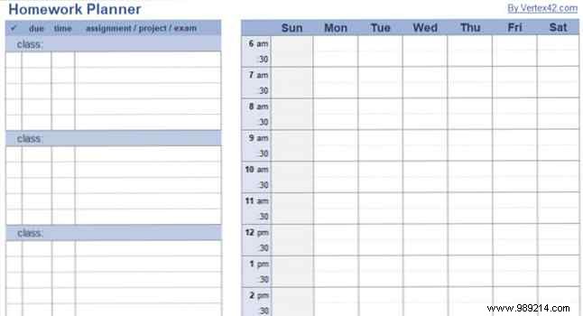 15 Essential Free Checklist, Schedule, and Planner Templates for Students