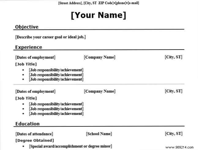 20 Free Microsoft Word Resume Templates to Land Your Dream Job