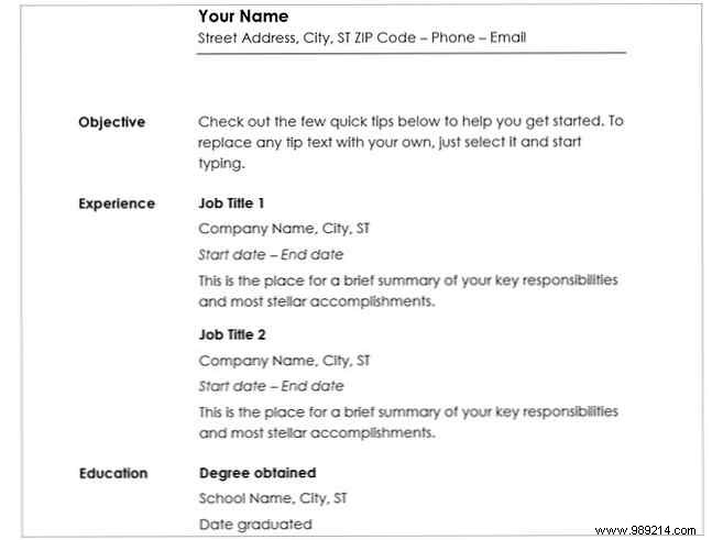 20 Free Microsoft Word Resume Templates to Land Your Dream Job