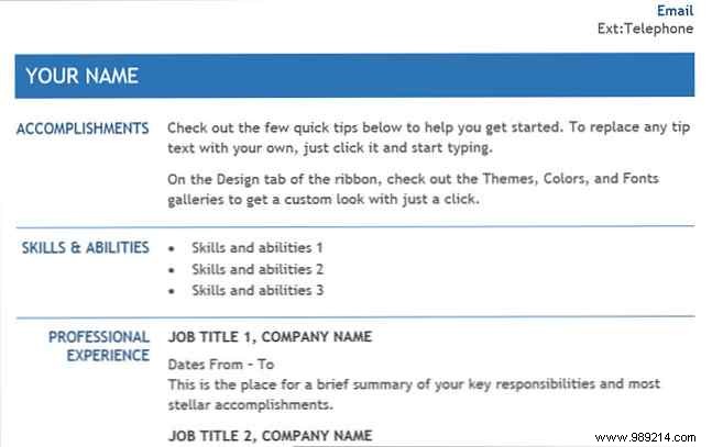 20 Free Microsoft Word Resume Templates to Land Your Dream Job