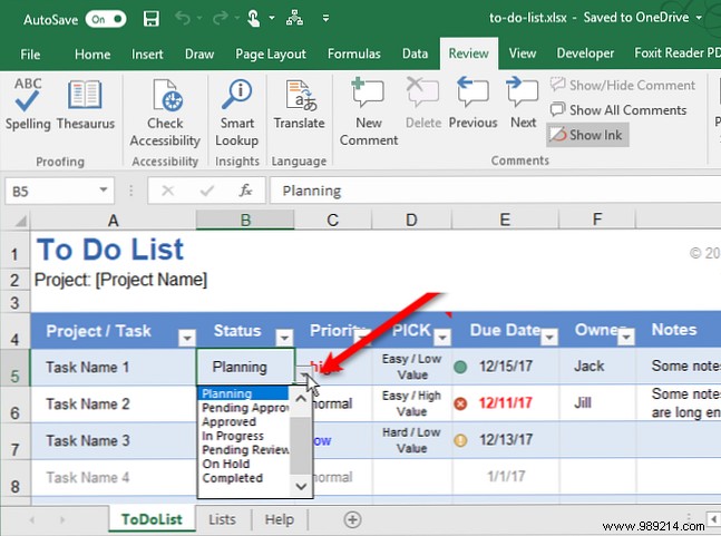 3 Essential Excel List Types to Streamline Data Entry