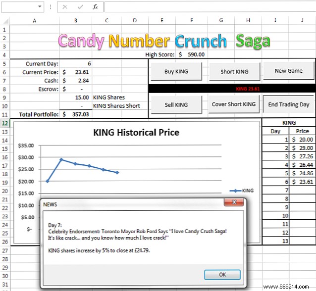 6 Iconic Games Masterfully Recreated in Microsoft Excel