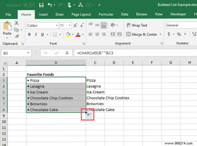 7 Proven Ways to Create Bulleted Lists in Excel