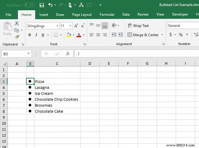 7 Proven Ways to Create Bulleted Lists in Excel