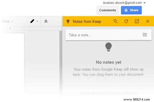 Seamlessly Integrate Google Keep into Google Docs for Ultimate Productivity
