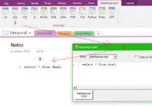 Essential OneNote Add-In for Developers: NoteHighlight2016 for Syntax-Highlighted Code