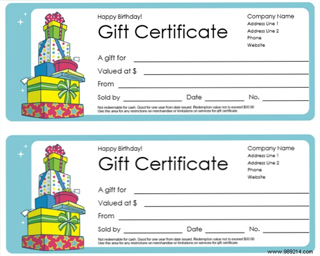 Free Gift Certificate Templates for Microsoft Office: Customizable Designs for Any Occasion