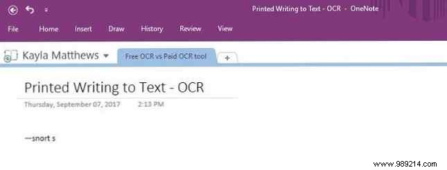 Free vs. Paid OCR Software: Microsoft OneNote vs. Nuance OmniPage Real-World Comparison