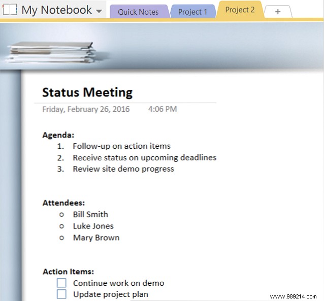 How to Use OneNote Templates for Streamlined Project Management