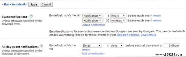 How to Customize Google Calendar Notifications on Web, Mobile, and Desktop