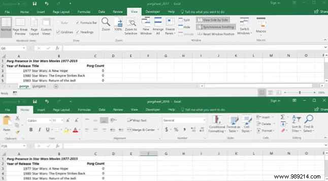 How to Compare Two Excel Files: Side-by-Side View and Conditional Formatting