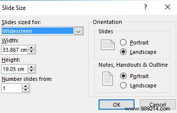 How to Resize Slides in PowerPoint: Switch Aspect Ratios and Create Custom Sizes