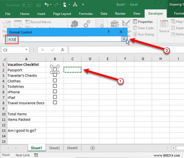 How to Create a Dynamic Checklist in Excel with Checkboxes