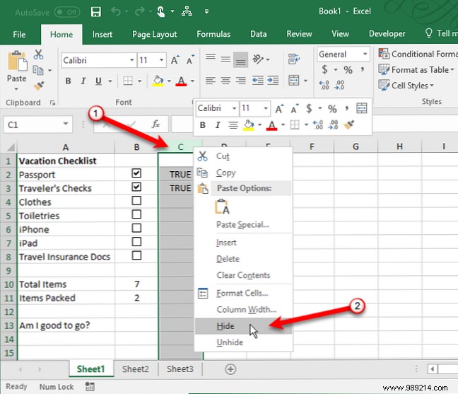 How to Create a Dynamic Checklist in Excel with Checkboxes