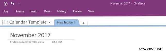 5 Proven Ways to Create a Custom Calendar Template in OneNote