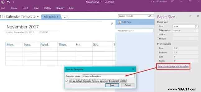 5 Proven Ways to Create a Custom Calendar Template in OneNote
