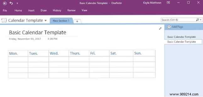 5 Proven Ways to Create a Custom Calendar Template in OneNote
