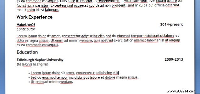 How to Create a Professional Resume Template in Microsoft Word