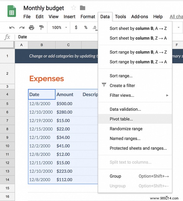How to Create Pivot Tables in Google Sheets: Step-by-Step Guide