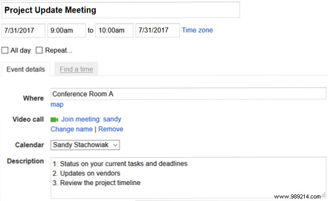 How to Create Reusable Meeting Templates in Google Calendar and Outlook